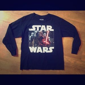 Star Wars Long sleeve crew neck tee Medium